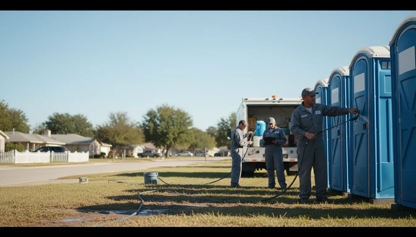 Long-Term Portable Toilet Rental in Mount Holly, NC near me